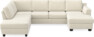 Friday - 3-sits soffa med divan vänster och schäslong höger - Beige