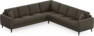 Eden - Hörnsoffa, 3+3-sits - Brun