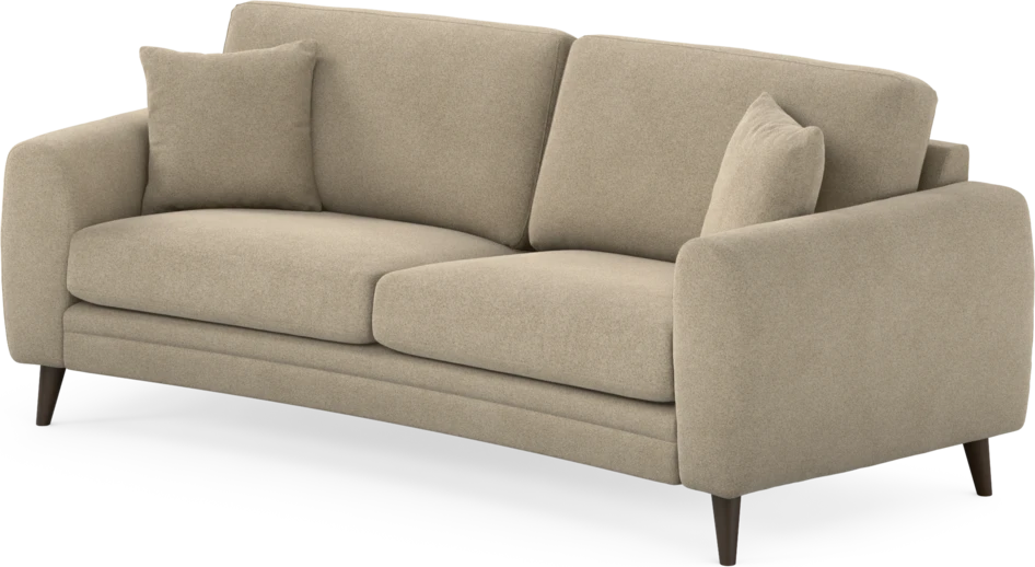 Eden - 2,5-sits soffa svängd - Beige
