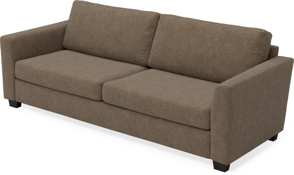 Friday - 3-sits soffa - Brun
