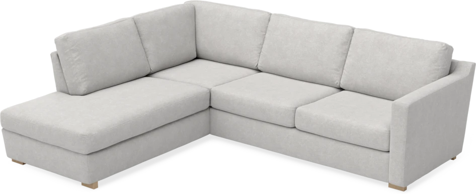 Friday - 2,5-sits soffa med divan vänster - Grå