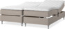 Delux Sense - Ställbar säng, dubbelsäng med bäddmadrass - Beige