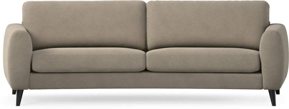 Bridge - 3-sits soffa svängd - Beige
