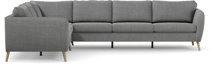 County - Hörnsoffa, 2+3-sits - Grå