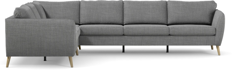 County - Hörnsoffa, 2+3-sits - Grå