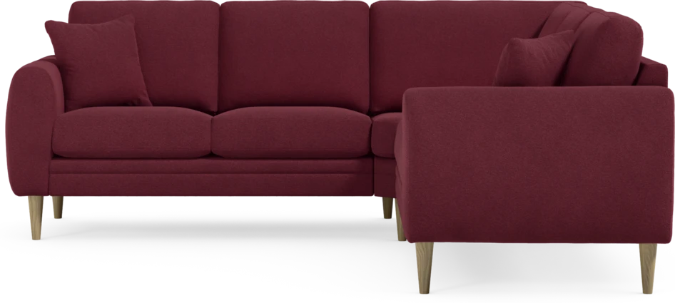 Eden - Hörnsoffa, 2+2-sits - Röd