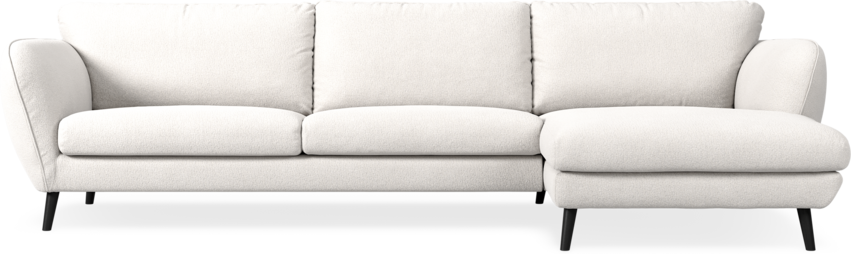 Madison Lux - 3-sits soffa med schäslong höger - Beige