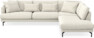 Harper - 3-sits soffa med divan höger - Vit