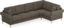 Eden - Hörnsoffa, 3+1-sits - Brun