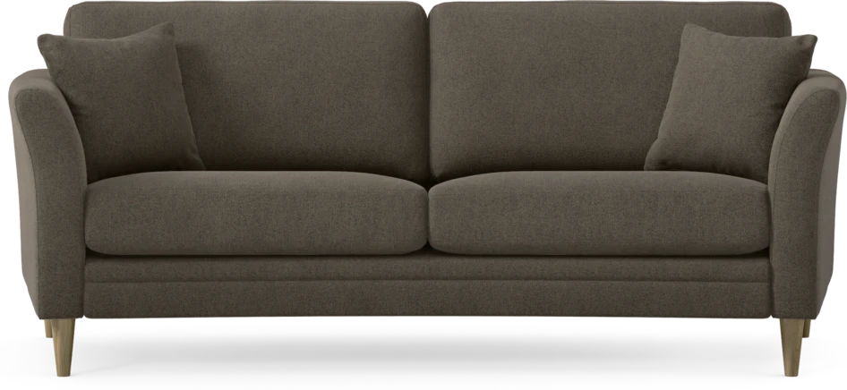Eden - 2,5-sits soffa svängd - Brun
