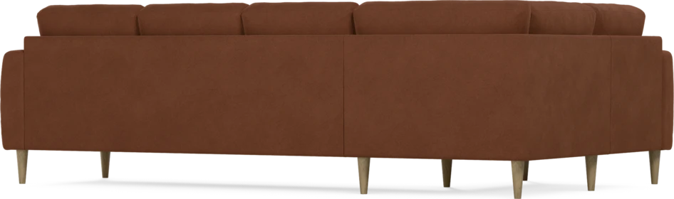Eden - Hörnsoffa, 1+3-sits - Orange