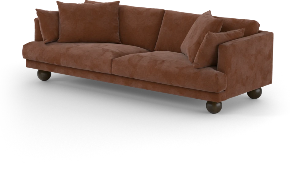 Harper - 4-sits soffa - Orange
