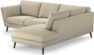 Madison Lux - 2-sits soffa med divan höger - Beige