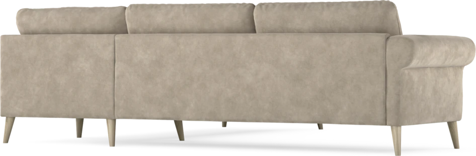 Bridge - Hörnsoffa, 3+3-sits - Beige
