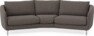 Madison - 3-sits soffa svängd, 90 cm - Grå