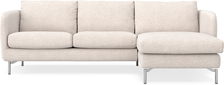 Madison - 2-sits soffa med schäslong höger - Beige