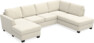 Friday - 3-sits soffa med schäslong vänster och divan höger - Beige