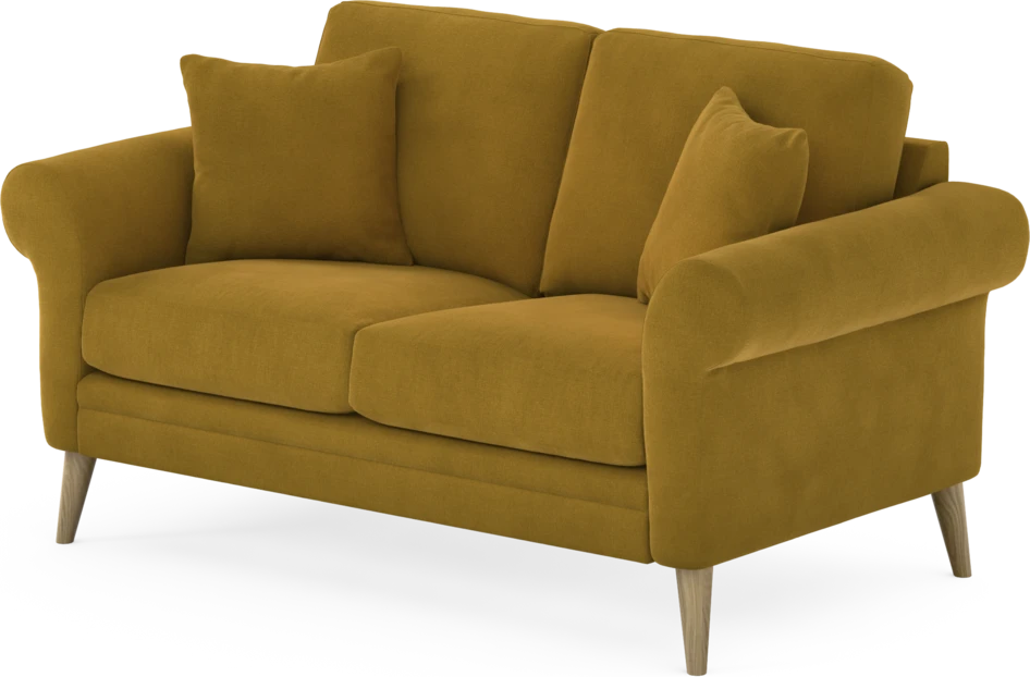 Eden - 2-sits soffa - Gul