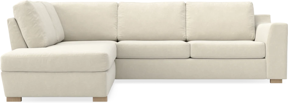 Friday - 2,5-sits soffa med divan vänster - Beige