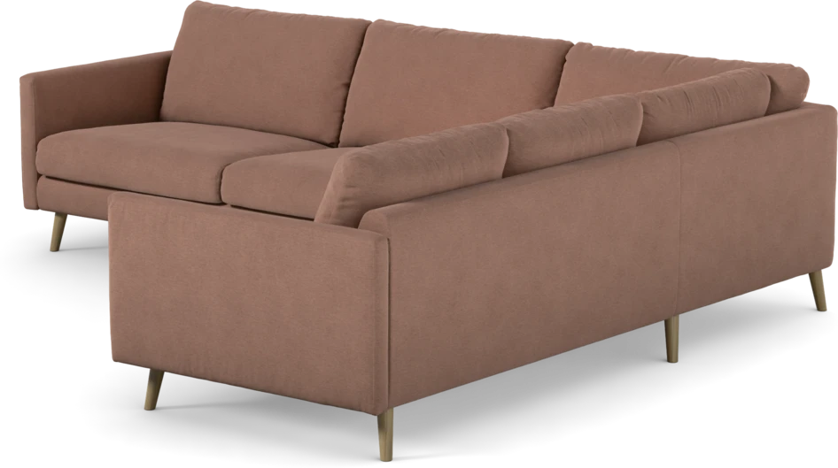 Madison Lux - Hörnsoffa 3+2-sits, hörn 1 - Rosa
