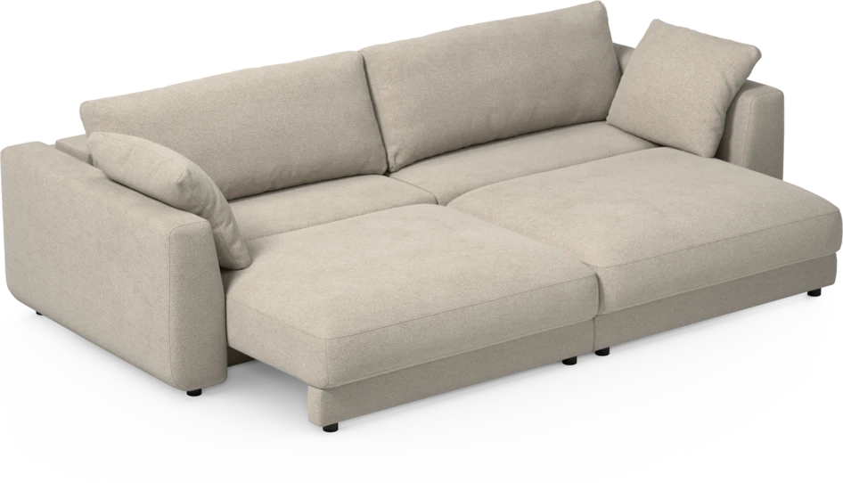 Amie - Bäddsoffa 4-sits - Beige