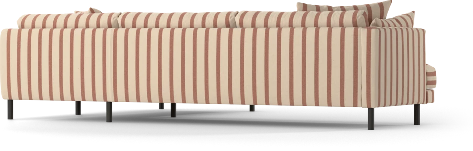 Harper - 3-sits soffa med divan höger - Flerfärgad