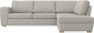 Friday - 2,5-sits soffa med divan höger - Beige