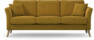 Eden - 3-sits soffa - Gul