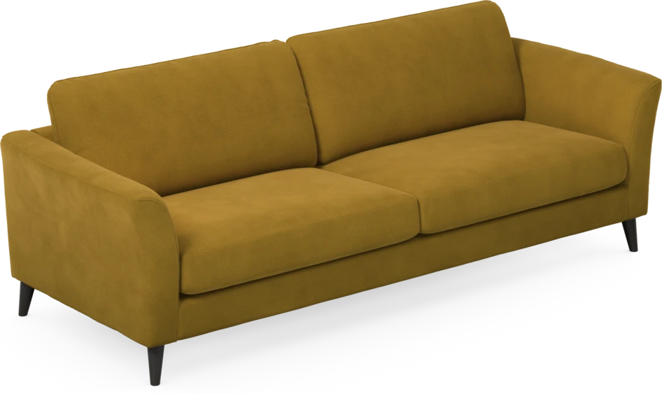 Bridge - 4-sits soffa - Gul