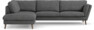 Madison - 3-sits soffa med divan vänster - Vit