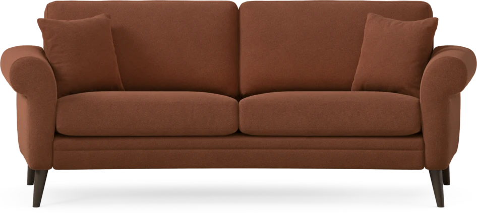 Eden - 2,5-sits soffa svängd - Orange