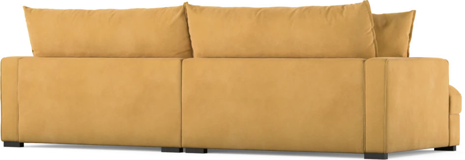 Rossi - 4-sits soffa - Gul