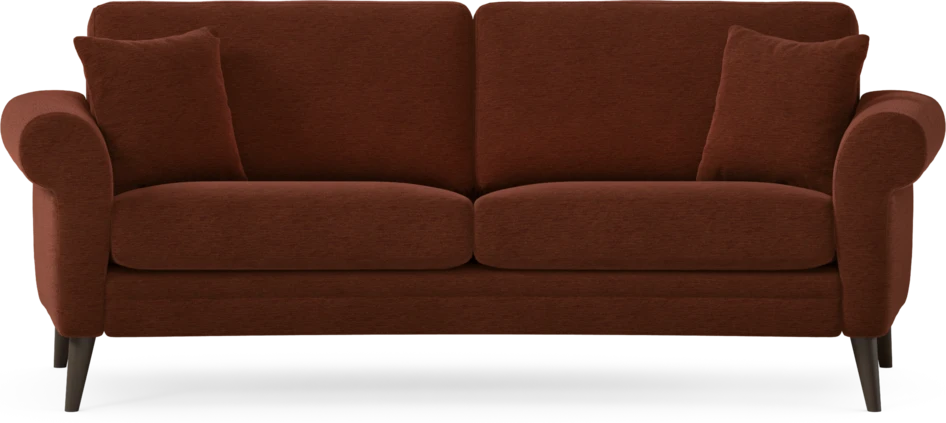 Eden - 2,5-sits soffa svängd - Orange