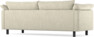 Cherrie - 3-sits soffa, hel dyna, fast klädsel - Beige