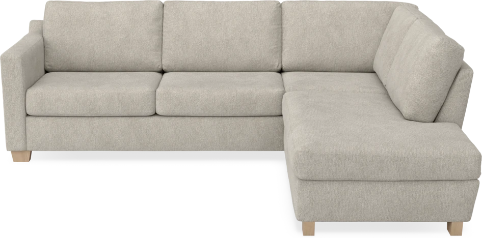 Friday - 2,5-sits soffa med divan höger - Beige