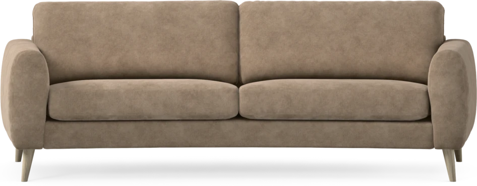 Bridge - 3-sits soffa svängd - Beige