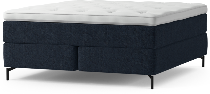 Delux Dream - Kontinentalsäng, dubbelsäng med bäddmadrass och sängben