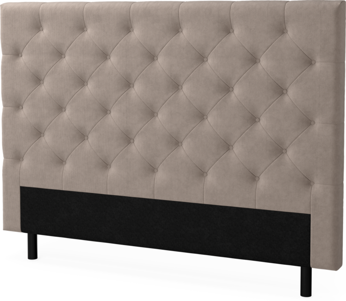 Delux Pikerad - Sänggavel, 90-210 cm - Beige