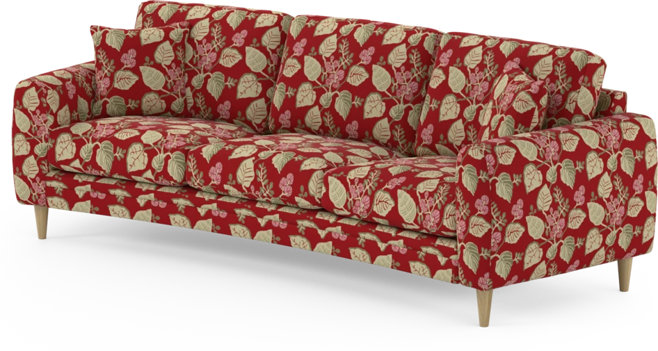 Eden - 3-sits soffa svängd - Flerfärgad