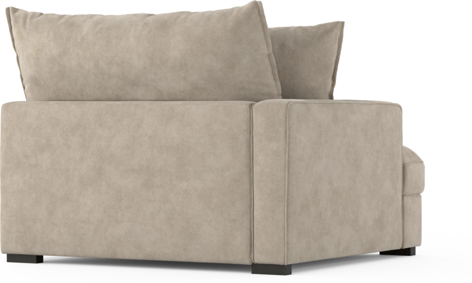 Rossi - 1,5-sits med armstöd vänster - Beige
