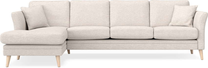 Eden - 3-sits soffa med schäslong - Beige