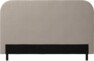 Delux Rundad - Sänggavel, 90-210 cm - Beige