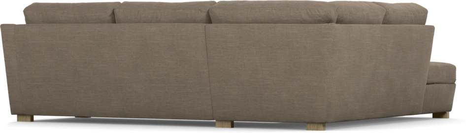 Friday - 2,5-sits soffa med divan vänster - Brun