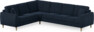 Eden - Hörnsoffa, 2+3-sits - Blå
