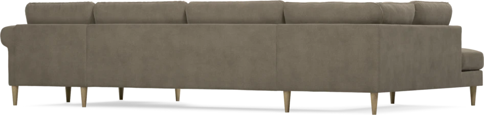 Bridge - 3-sits soffa med divan vänster och schäslong höger - Beige