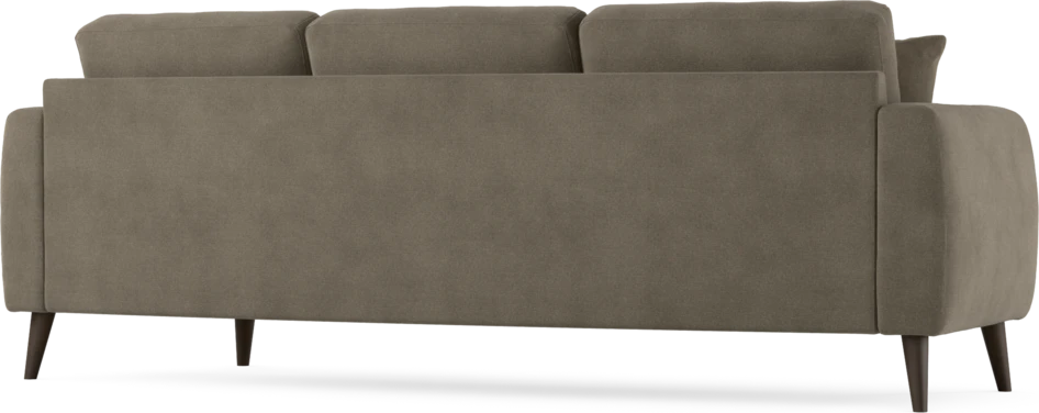Eden - 3-sits soffa svängd - Beige