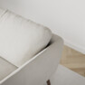 Madison - 2-sits soffa med schäslong vänster och divan höger - Vit