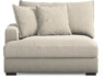 Rossi - 1,5-sits med armstöd höger - Beige