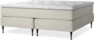 Delux Exclusive - Kontinentalsäng, dubbelsäng med bäddmadrass - Beige