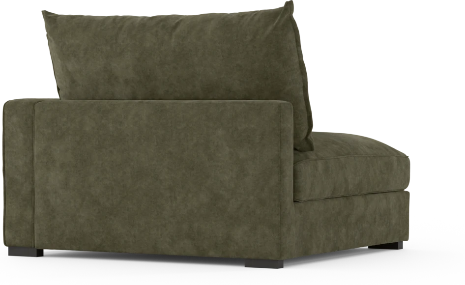 Rossi - 1,5-sits med armstöd höger - Grön